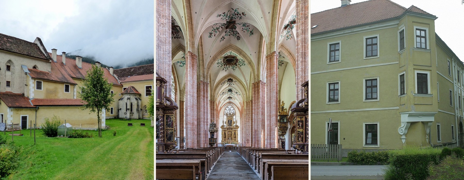Stift, Münster und Schloss Neuberg